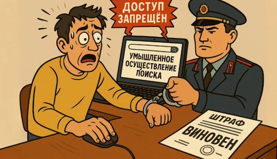 В России вынесен первый штраф за поиск экстремистского контента в интернете