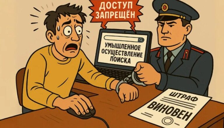 В России вынесен первый штраф за поиск экстремистского контента в интернете